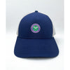Wimbledon Championships Trucker Hat Navy Mesh Strapback Tennis Cap OSFM EUC