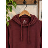 Faherty Sunwashed Organic Cotton Hoodie Men's Small Mahogany Pullover NWOT