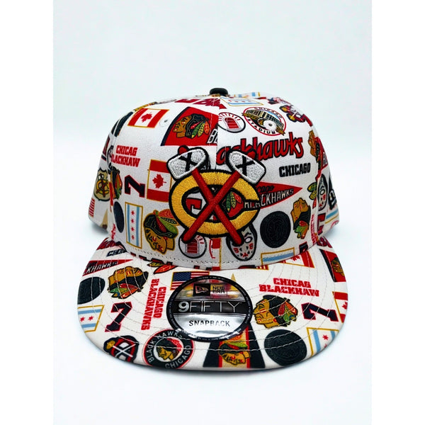 Chicago Blackhawks Brent Seabrook New Era 9FIFTY Snapback Hat 2020 Rare NEW