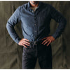 Taylor Stitch The Jack Roped Indigo Button Down Shirt Mens 44 XL NWOT MSRP $138