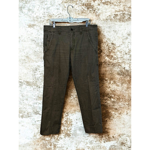 Caffeine NYC Downtown Skinny Jeans Army Fatigue Green 34x32 Vintage Rare EUC