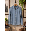 Polo Ralph Lauren Denim Chambray Button Down Shirt Men's 16 40-41 Slim Fit