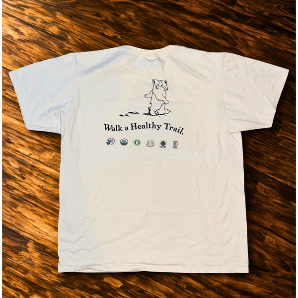 Badger Balm Healthy Body Care Organic T-Shirt Men’s Size L EUC