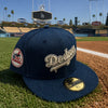 Los Angeles Dodgers Denim 1980 All Star New Era 59FIFTY Hat 7 1/2 MLB Fitted NWT