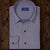 David Donahue Petrol Micro Geometric Sport Shirt Men's M NWT MSRP $165