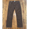 Todd Snyder Straight Fit Stretch 5-Pocket Chino Pants Glazed Pecan 34x32 Mens