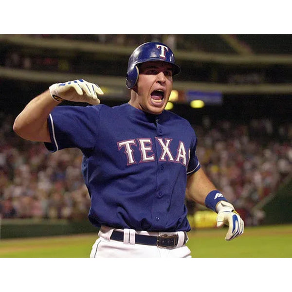 Texas Rangers Mark Teixeira MLB Rawlings Road Game Jersey 48 XL Game Worn/Issued