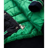 Boston Celtics Starter Hooded Parka Jacket Mens L Vintage 90s NBA Black Green