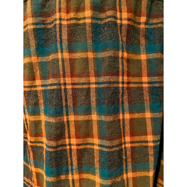 Duluth Trading Free Swingin Flannel Shirt Men’s 2XLT Relaxed Fit Plaid