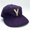 Yale University Ebbets Field Flannels Wool Strapback Hat Cap USA Rare Purple