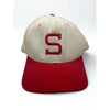 Stanford University New Era Hat 7 5/8 USA Fitted Block S Cardinal Cap Vintage