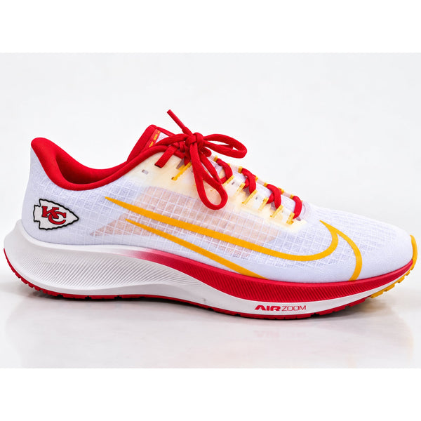 Nike Air Zoom Pegasus 37 Kansas City Chiefs NFL Running Shoes CZ5442-100 Sz 13