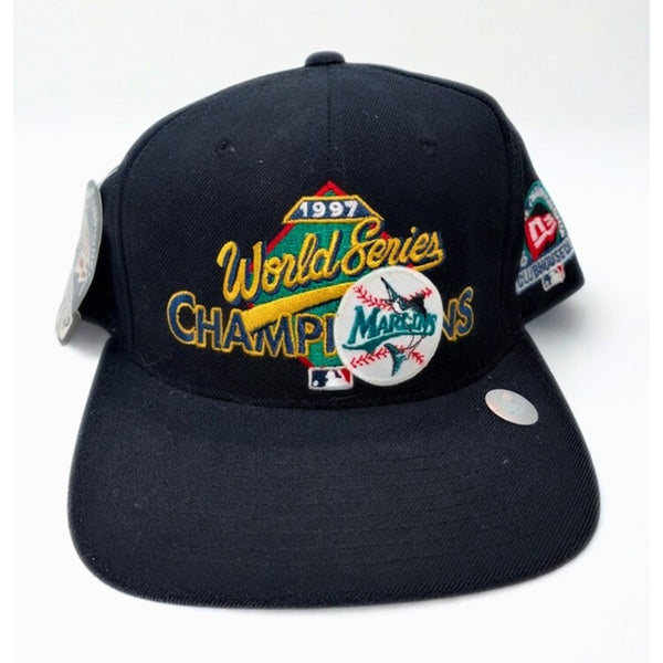 Florida Marlins 1997 World Series Champions New Era Snapback NWT VTG