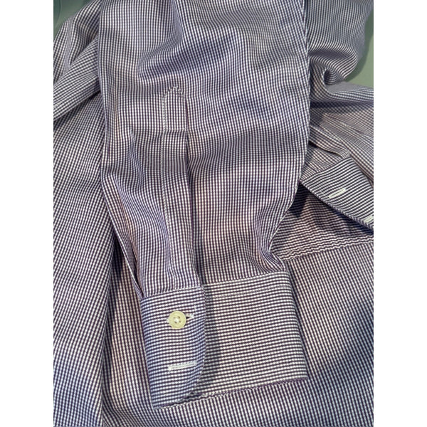 Charles Tyrwhitt Dress Shirt Non Iron Slim Fit Check Men's 16/33