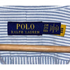 Polo Ralph Lauren Classic Fit Striped Oxford Shirt Blue White Mens 2XB EUC