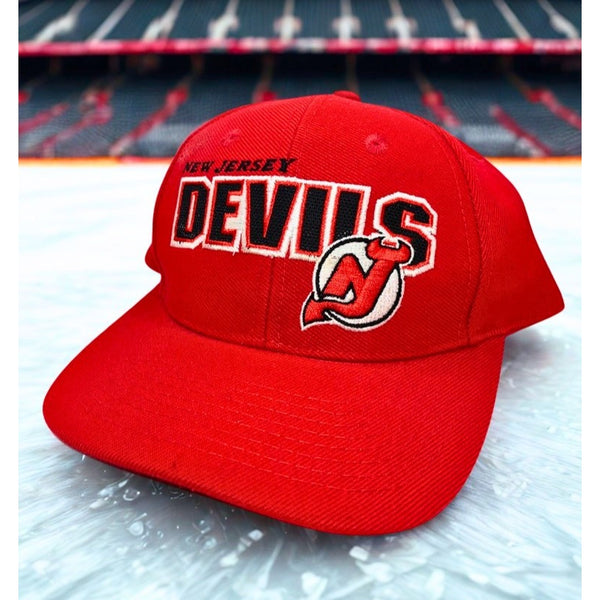 New Jersey Devils Sports Specialties Shadow Snapback Hat Cap Vintage NHL OSFA