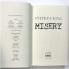 Misery Stephen King 1987 Viking HC True 1st Edition 1st Printing $18.95 DJ