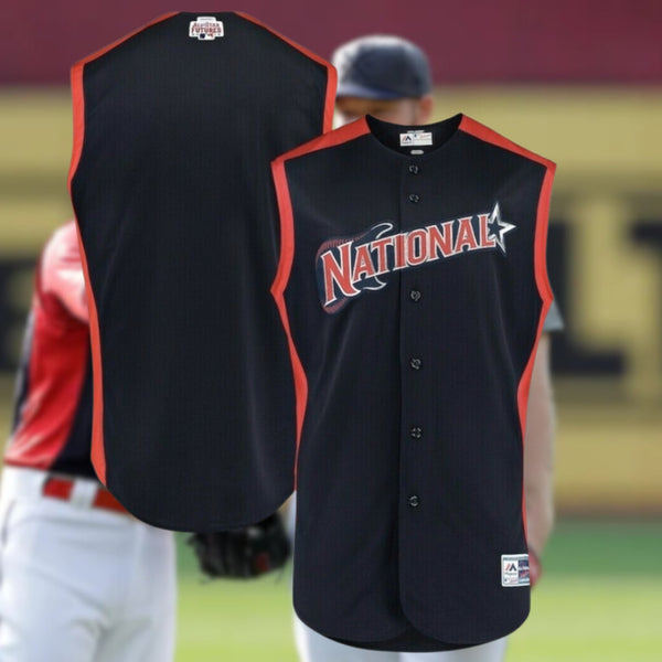 MLB 2019 All Star Game Majestic Workout Jersey National League Sz 52 2XL NWOT