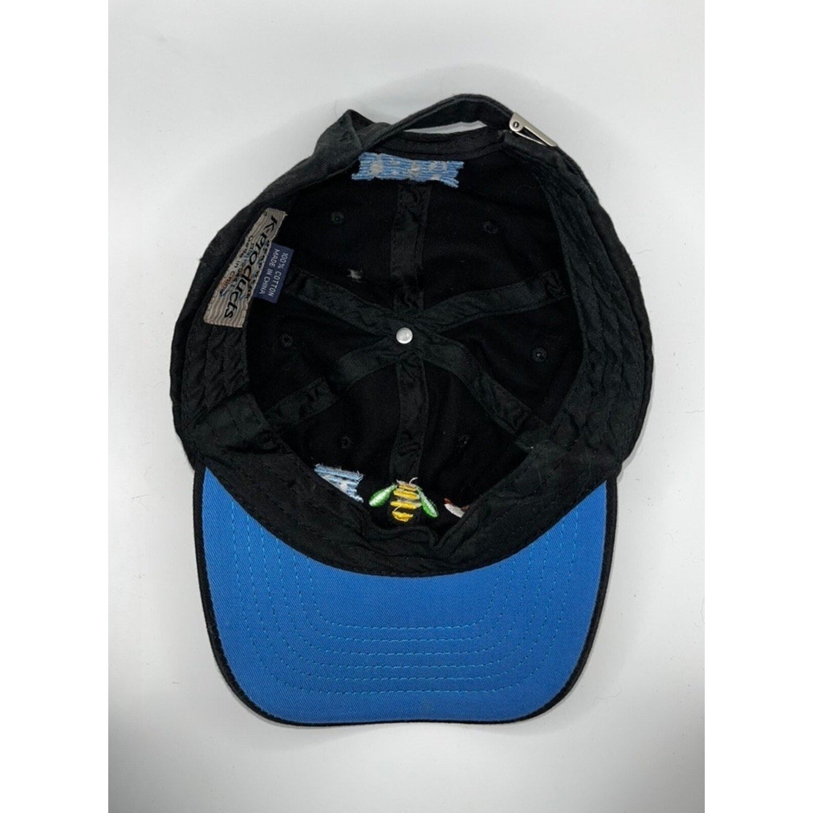 IBM Hat Cap Strap Back K-Products Black Eye Bee M Cotton