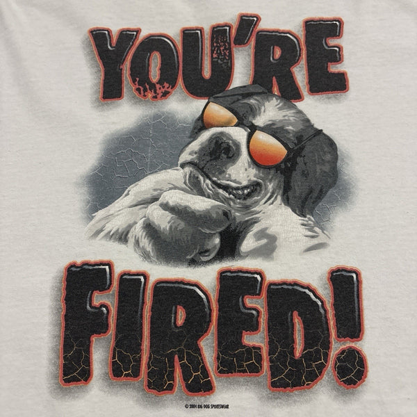 Big Dogs You're Fired Donald Trump Apprentice Graphic T Shirt 3XL Vintage 2004