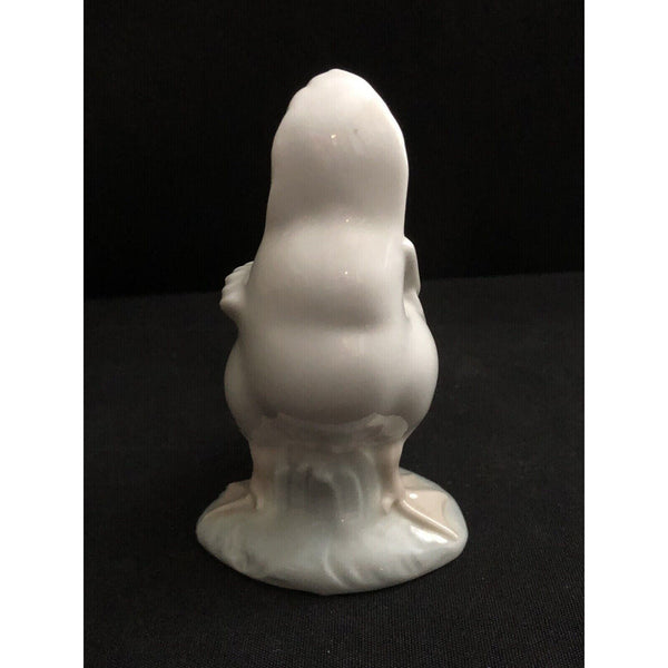 Lladro NAO "Suspicious Duck" 244 Porcelain Duck / Goose / Swan, 6" Long EPOC VTG