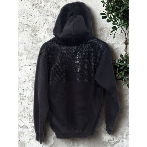 A7 Bar Grip Strongwear Hoodie Men S Black Powerlifting Sweatshirt Textured