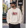 Kith NYC Liberty Color Crewneck Sweatshirt Men's XL Cream 2025 Exclusive NWOT