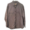 Woolrich Men's Button Up Long Sleeve Shirt Olive Sz. L 100% Cotton 703