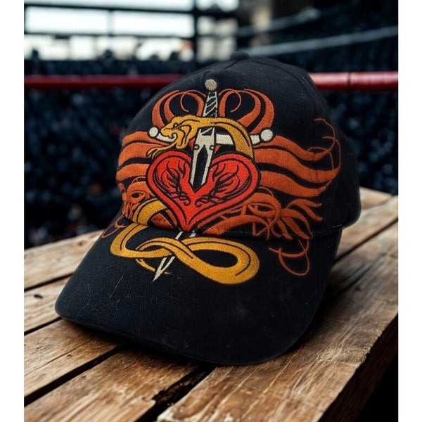 WWE Shawn Michaels HBK Heartbreak Kid Hat 2010 Adjustable Wrestling Cap EUC