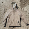 L.L.Bean Katahdin Iron Works Sherpa Lined Full Zip Hoodie Tan Men’s Medium