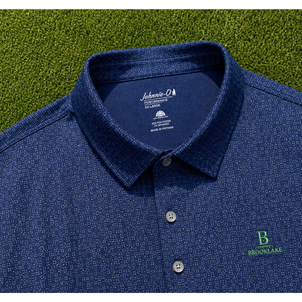 Johnnie-O Featherweight Performance Polo 2XL Brooklake CC Torres Golf NWOT