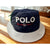 Polo Ralph Lauren Bucket Hat Nylon Navy White Pocket Adjustable S/M EUC