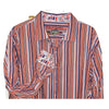 Robert Graham Button Front Shirt Multicolored Striped Flip Cuff Men's 3XL NWOT