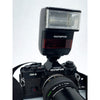 Olympus OM-4 Camera Zuiko 50mm f/2 Macro B-300 Converter F280 Flash Bundle