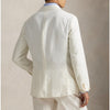 Polo Ralph Lauren Soft Modern Linen Suit Jacket Cream 44R Sport Coat NWT $398