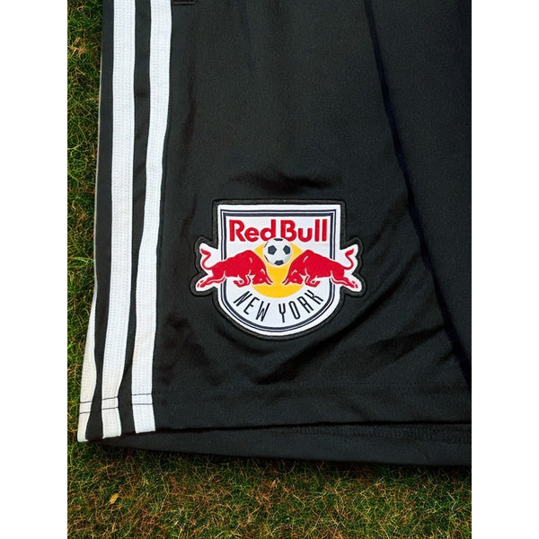 New York Red Bulls Adidas Team Issued Training Shorts M MLS Soccer Stripes