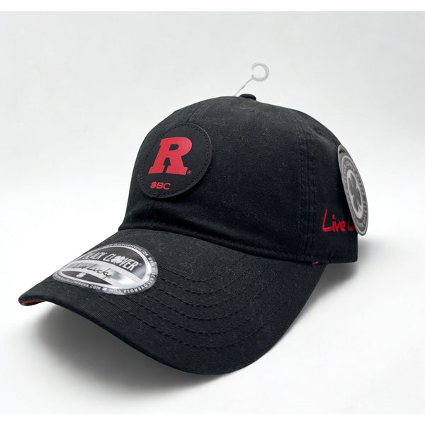 Black Clover Unisex Rutgers University Soul Adjustable Baseball Cap One Size NWT
