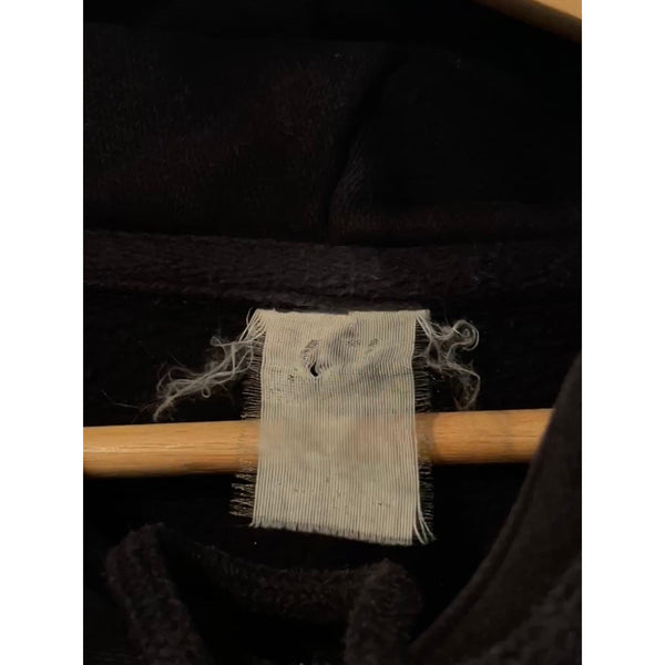 A7 Bar Grip Hoodie Men S Black Powerlifting Sweatshirt Textured Back Logo EUC