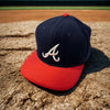 Atlanta Braves MLB Sports Specialties Pro Fitted Wool Hat Sz 7 5/8 Vintage NWT