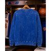 New York Knicks New Era Acid Wash Crewneck Sweatshirt Royal Blue Size L NWT Rare