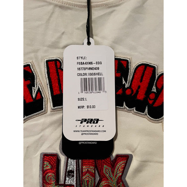 NFL Super Bowl 59 Pro Standard Nola Baby Cropped T-Shirt Sz. L NWT