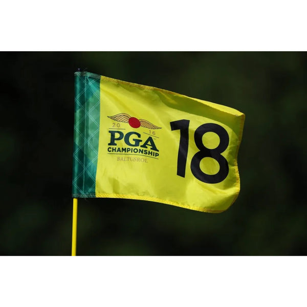 PGA Championship Baltusrol 2016 #18 Hole Flag Official Screen Printed NIB