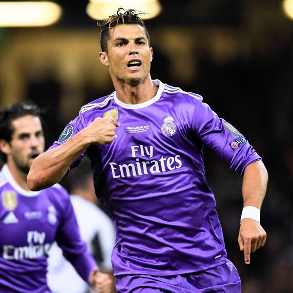 Real Madrid Cristiano Ronaldo 2016-17 Away Jersey XL Adidas AI5159 Cardiff UCL