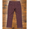 Vuori Everything Chino Pants Men's 33x26 Burgundy Stretch Slim Straight Leg