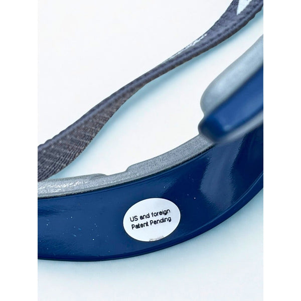 Cascade PolyAir-PA Showtime Lacrosse Goggles Navy Silver NWT ASTM F803