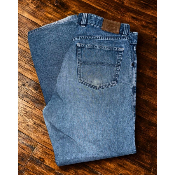 Ermenegildo Zegna Men’s Straight Fit Blue Jeans 36x29 Made in Italy Cotton Denim