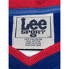 New York Giants Lee Sport Hoodie Sweatshirt Blue Stitched Logo Mens Medium M