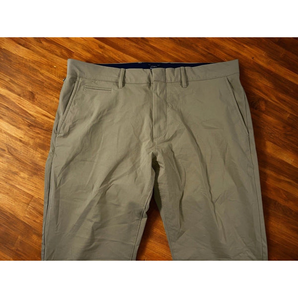 J.Crew Tech Pants Men’s 34x30 Khaki 484 Slim Performance Stretch Chino