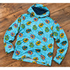 Grateful Dead x Section 119 Floating Bears UPF 50 Hoodie Blue 3XL NWOT