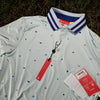Redvanly Langham Performance Golf Polo Shirt Men’s M Breeze Blue R2415 NWT $105
